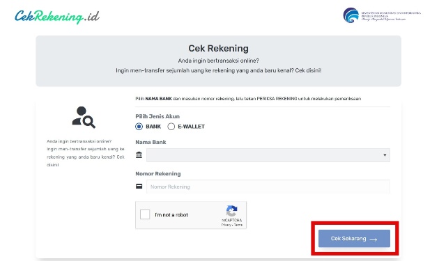 Cara Melacak Pemilik Rekening