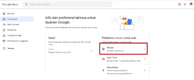 Cara Mengubah Bahasa di Google Classroom