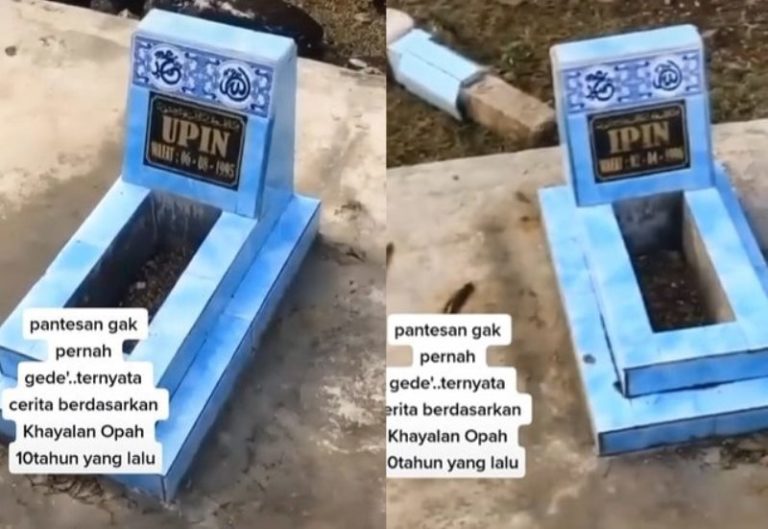 Heboh Temuan Kuburan Upin dan Ipin di Dunia Nyata, Cerita di Kartun Hanya Khayalan Opah? Heboh Temuan Kuburan Upin dan Ipin di Dunia Nyata