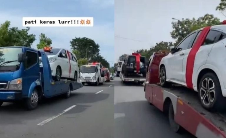 Heboh Warga Pati Berikan Kado 3 Mobil Mewah Saat Anak Ultah Ada Alphard Rubicon dan HR V