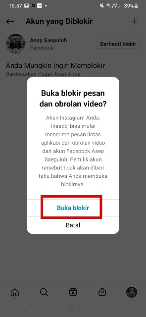 Konfirmasi Buka Blokir