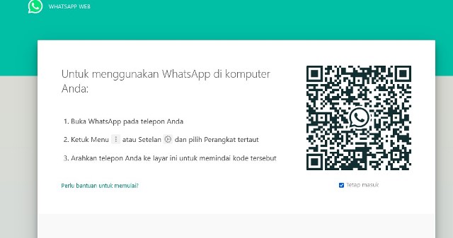 Masuk WhatsApp WEB