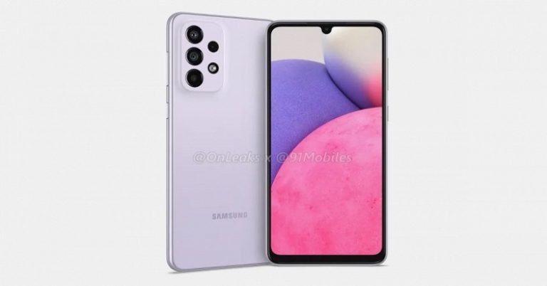 Render Samsung Galaxy A33