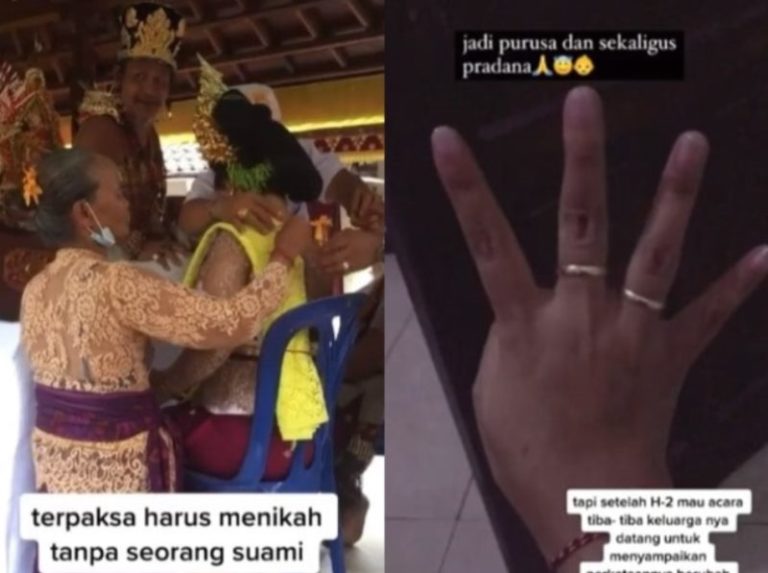 Sedih Mempelai Pria Batalkan Pernikahan Jelang Hari H Wanita ini Terpaksa Menikah Tanpa Suami
