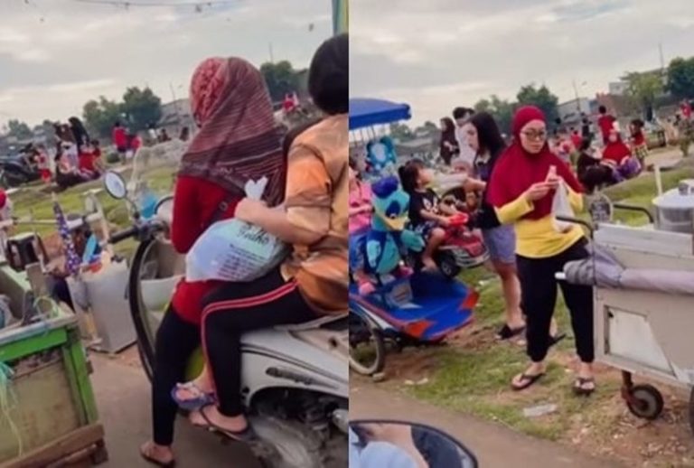 Serasa Alun alun Area Pemakaman ini Jadi Lapak Pedagang Hingga Tempat Nongkrong