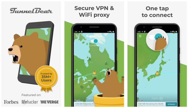 TunnelBear - Apk VPN Gratis.