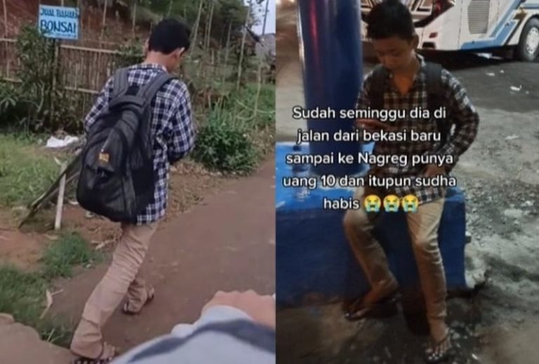 Viral Kisah Remaja Jalan Kaki dari Bekasi ke Tasikmalaya Sendirian Cuma Berbekal Uang Rp 10 Ribu