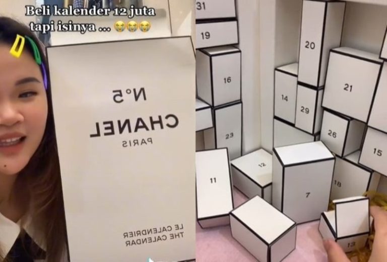 Viral Video Wanita Unboxing Kalender Rp 12 Juta Auto Syok Pas Lihat Isinya