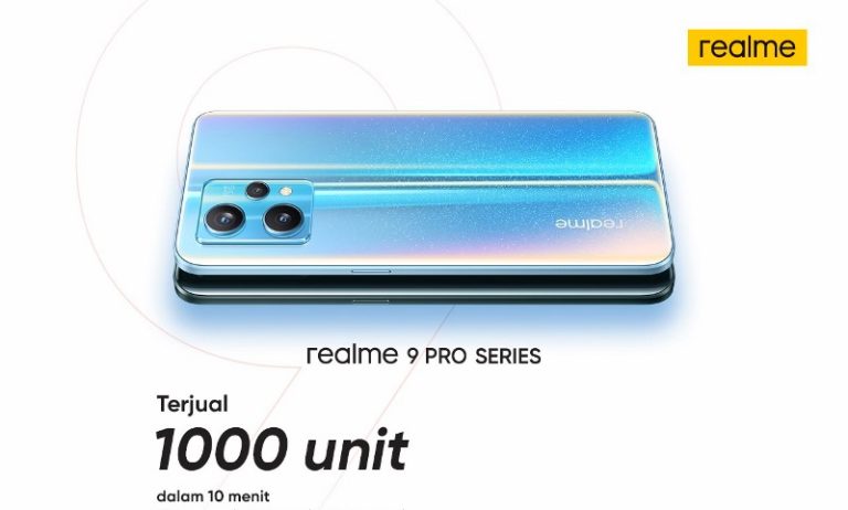 1.000 Unit Realme 9 Pro Series Terjual Hanya Dalam 10 Menit