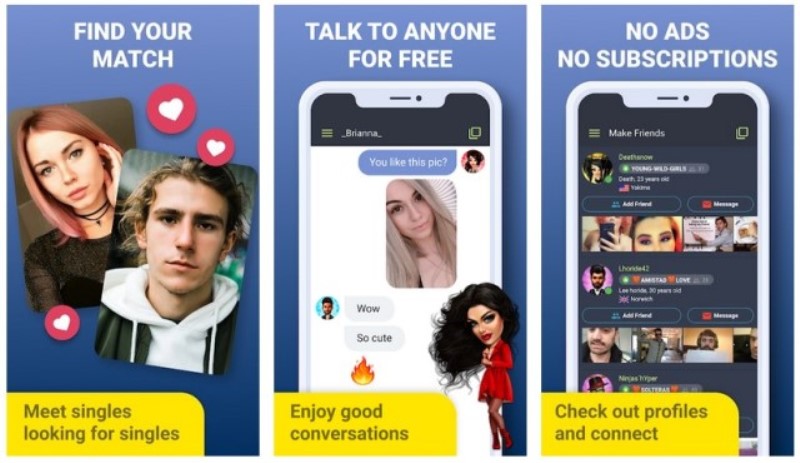 Aplikasi Chat Random