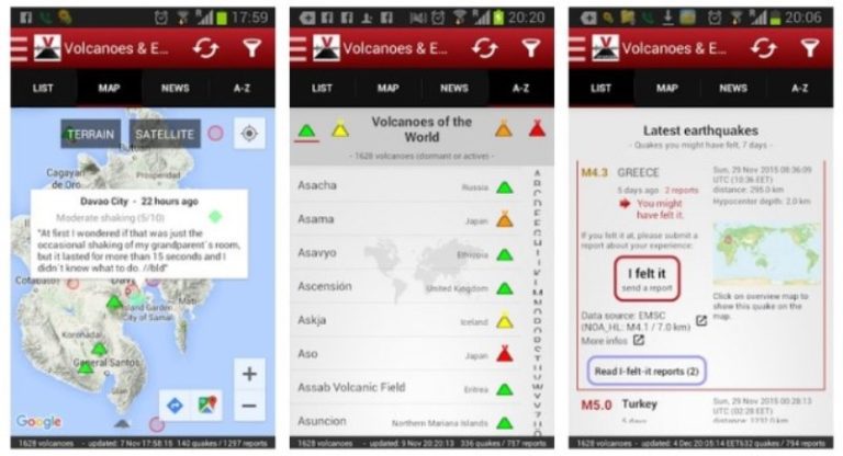 Aplikasi Informasi Gempa