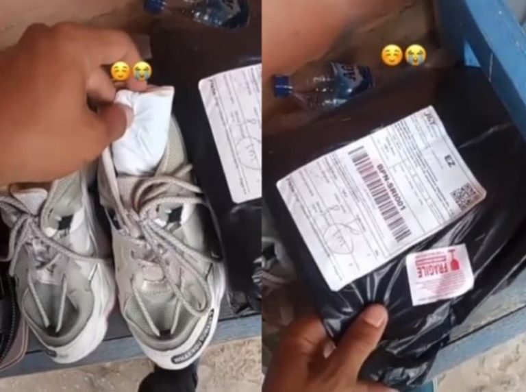 Auto Malu Wanita ini Kena Roasting Kurir Saat Minta Uang Kembalian Paket Ditaruh di Sepatu