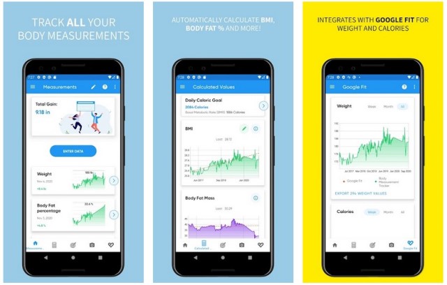 Body Measure Tracker