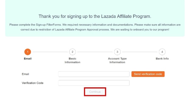 Cara Daftar Affiliate Program