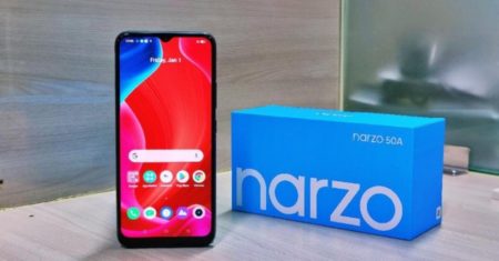 Cara Screenshot Realme Narzo 50A