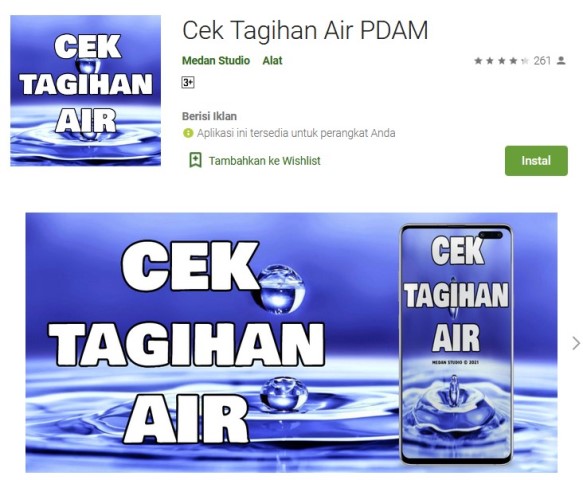 Cek Tagihan Air PDAM