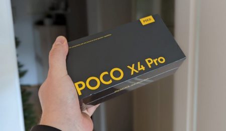 Foto Box penjualan Poco X4 Pro 5G
