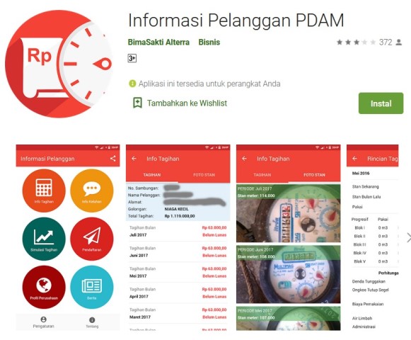 Informasi Pelanggan PDAM