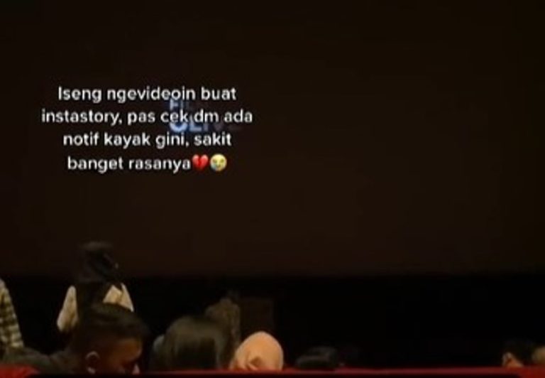 Iseng Rekam Layar Bioskop Wanita ini Tak Sengaja Ungkap Kasus Perselingkuhan