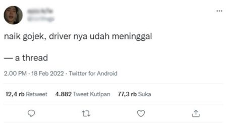 Kisah Horor Penumpang Naik Ojol Malam malam Drivernya Ternyata Sudah Meninggal Sorenya