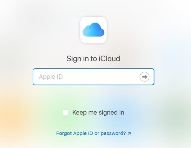 Login iCloud