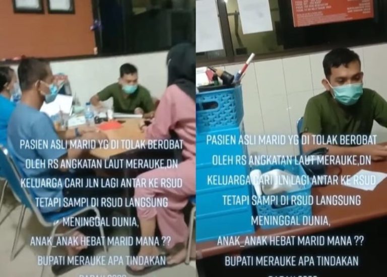 Miris! Anak ini Meninggal Setelah Diduga Ditolak RS Angkatan Laut Merauke Saat Akan Berobat Miris Anak ini Meninggal Setelah Diduga Ditolak RS Angkatan Laut Merauke Saat Akan Berobat