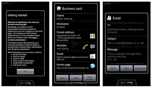NeoReader QR - Apk Scan Barcode WiFi