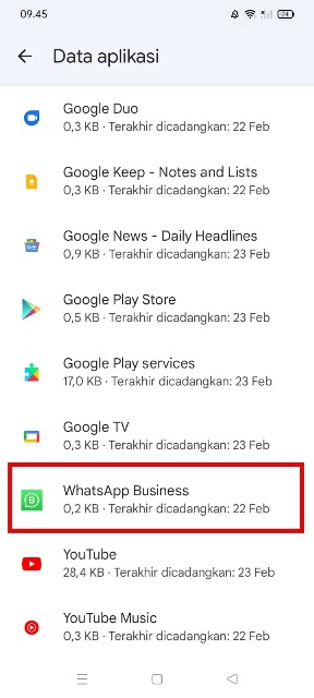 Pilih WhatsApp