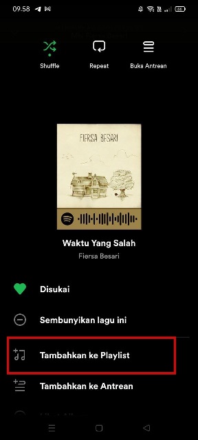 Tambahkan ke Playlist