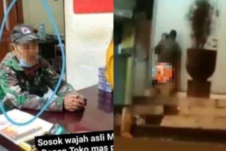 Terduga Pelaku Video Mesum di Emperan Toko Pasar Magelang Diamankan Ternyata Kakek kakek