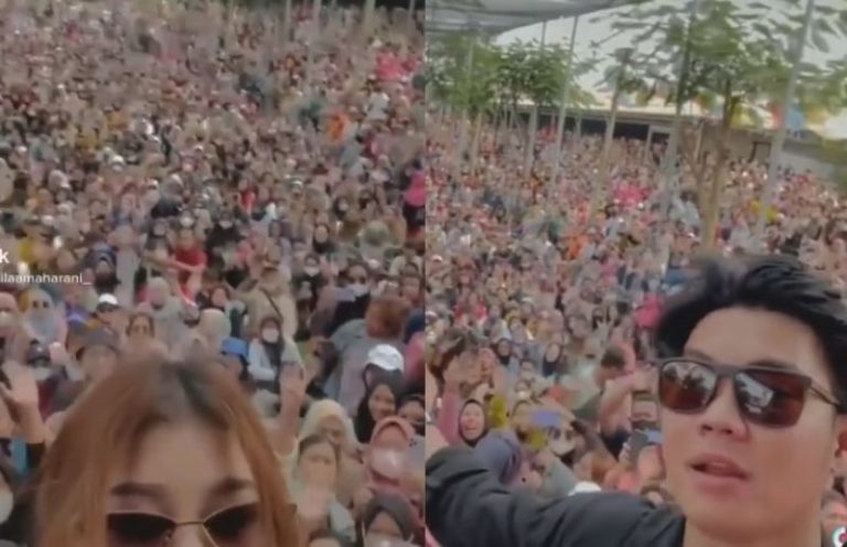 VIRAL Konser Tri Suaka dan Nabila Maharani di Subang Timbulkan Kerumunan