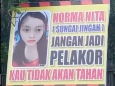 VIRAL Norma Nita Wanita yang Dituduh Pelakor hingga Fotonya Dipajang di Spanduk Pinggir Jalan