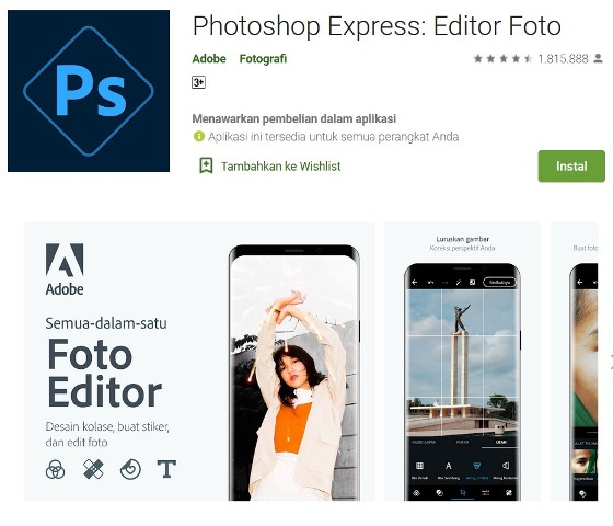 Adobe Photoshop Express