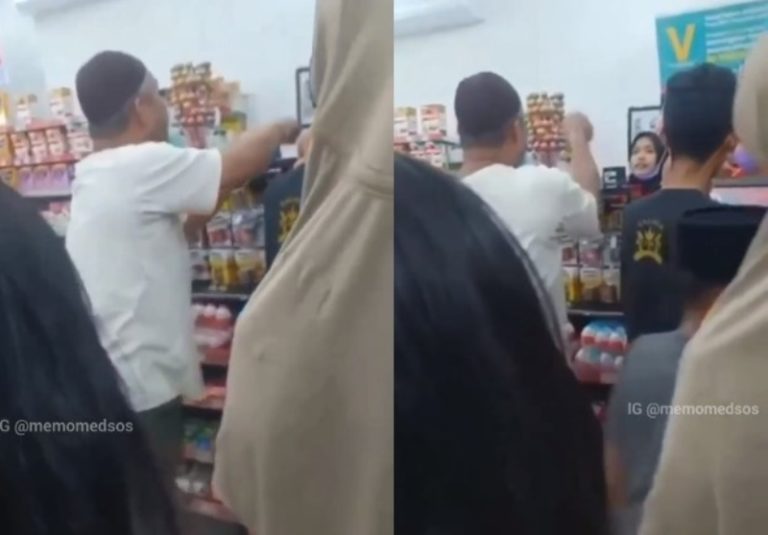 Antre Lama Saat Beli Minyak Goreng Bapak ini Malah Marah ke Kasir Minimarket