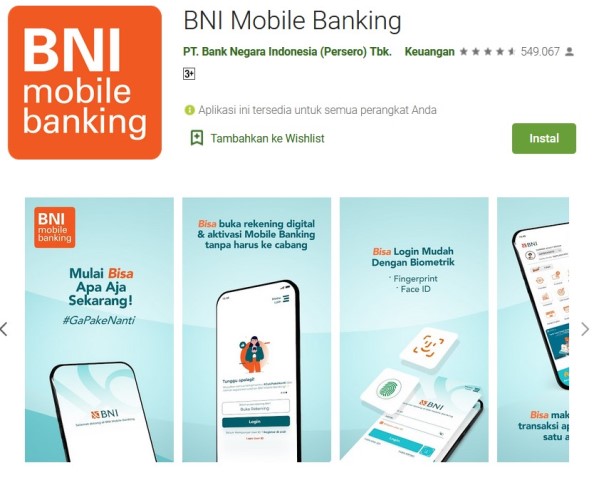 BNI Mobile BNI - Apk Mobile Banking