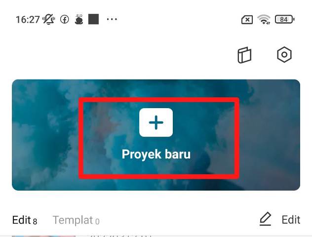 Cara Membuat Proyek Baru