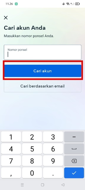 Cari Akun