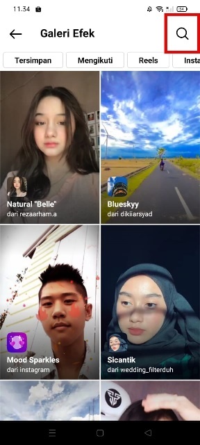 Cari Efek yang Kamu Inginkan