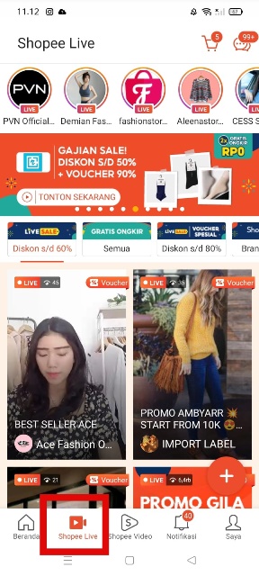 Cari Produk dan Toko Live