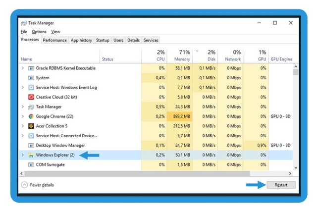 Cari Windows Explorer