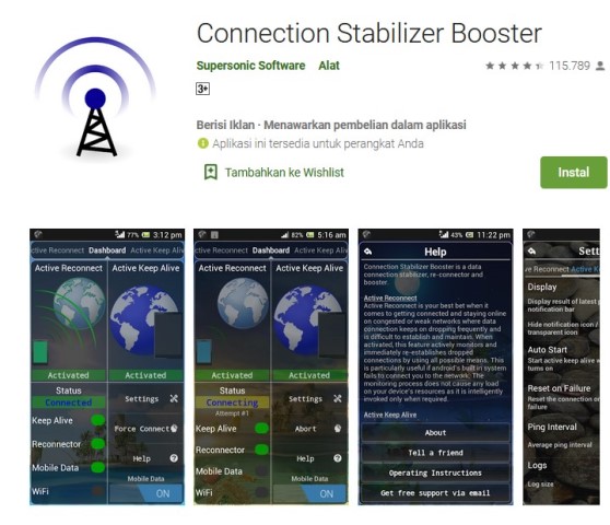 Connection Stabilizer Booster