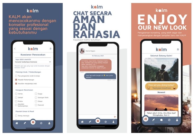 KALM - Apk Curhat Psikolog Gratis