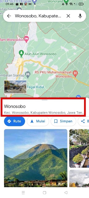 Klik Nama Tempat