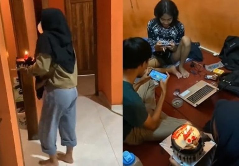 Nyesek Cewek ini Dicuekin Pacar Saat Beri Kejutan Ultah Doi Malah Sibuk Main Game