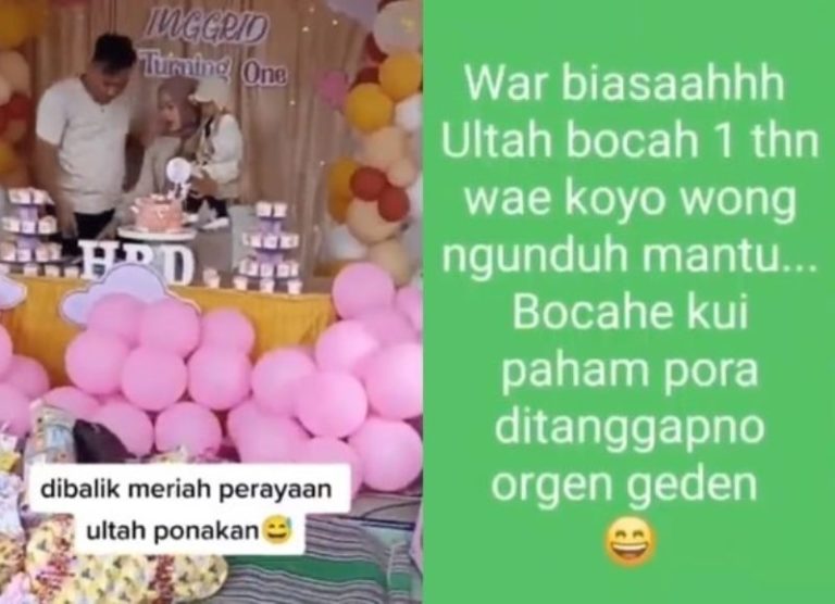 Orang Tua Malah Kena Julid Tetangga Saat Rayakan Ultah Anak Disebut Mirip Acara Ngunduh Mantu