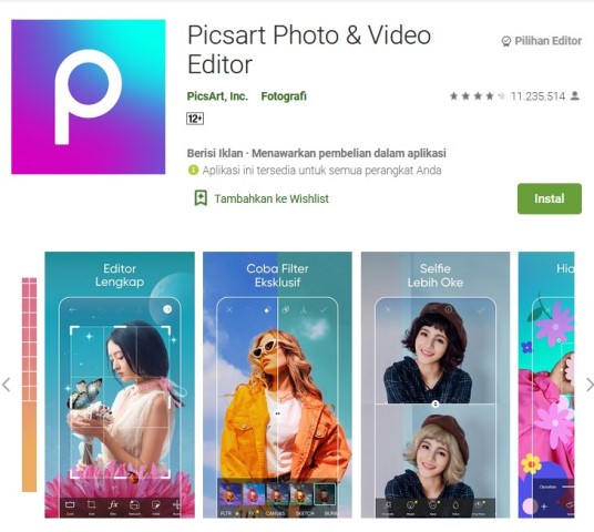 PicsArt - Apk Desain Banner