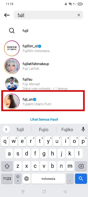 Pilih Akun