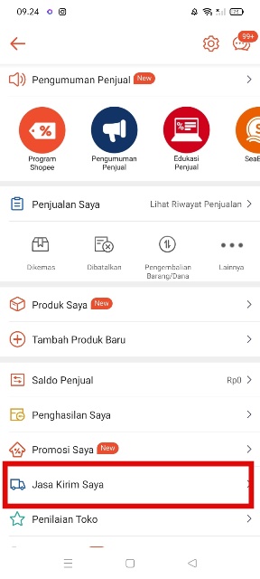 Pilih Jasa Kirim Saya