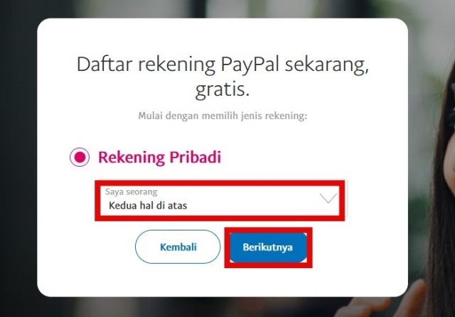 Pilih Jenis Penggunaan