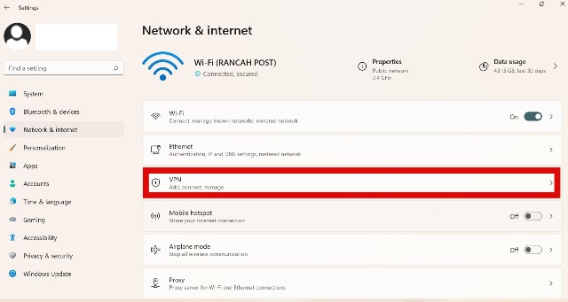Cara Menggunakan VPN di PC